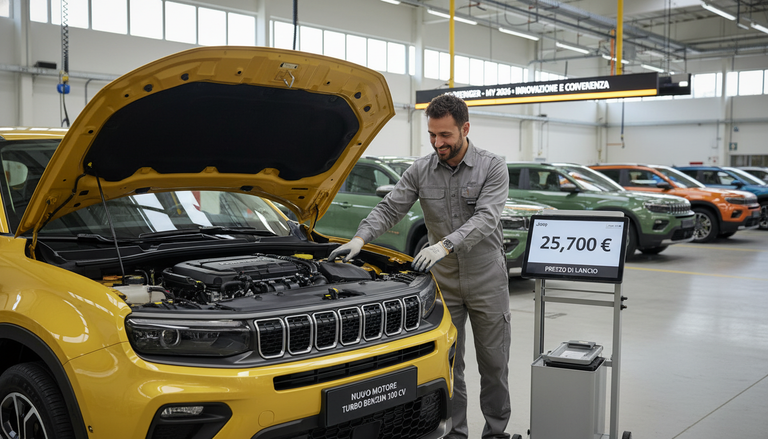 Jeep Avenger 2026: nuova motorizzazione e riorganizzazione del listino