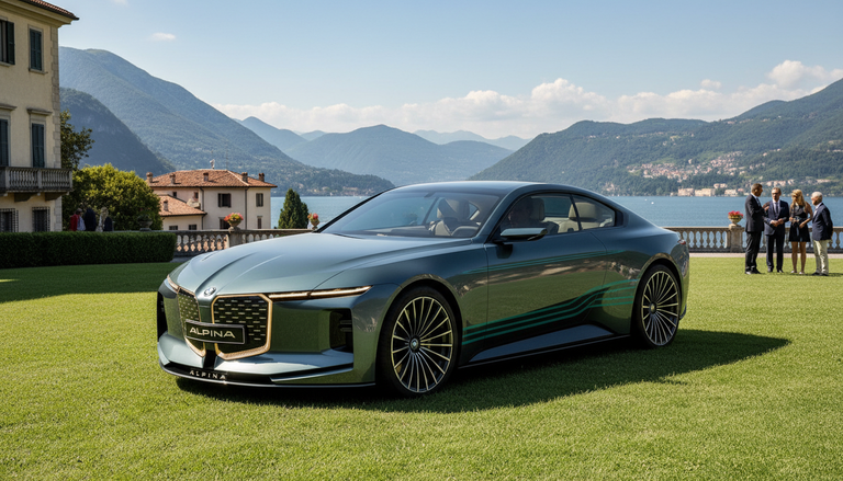BMW Vision Alpina: un manifesto di lusso sportivo con motore V8