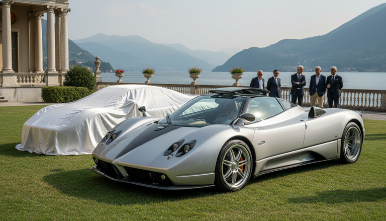 Pagani celebra la Zonda al Concorso d'Eleganza di Villa d'Este con due novità uniche
