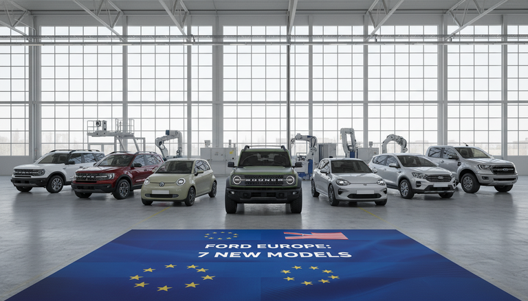 Ford rivede la strategia europea: sette nuovi modelli entro il 2029