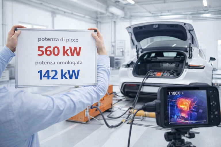 Il mistero della potenza omologata delle auto elettriche: perché il valore è spesso inferiore