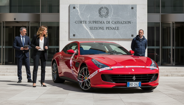 Sequestro di una Ferrari: la Cassazione boccia il ricorso della proprietaria