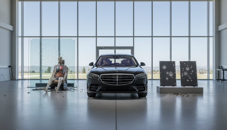 Mercedes-Benz S 680 GUARD: lusso e sicurezza balistica per i protagonisti del potere