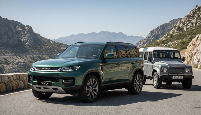 BYD Ti7: il nuovo SUV ibrido sfida il Land Rover Defender nel segmento premium