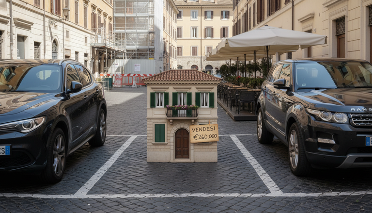 Aumento vertiginoso dei prezzi dei box auto a Roma: un nuovo status symbol