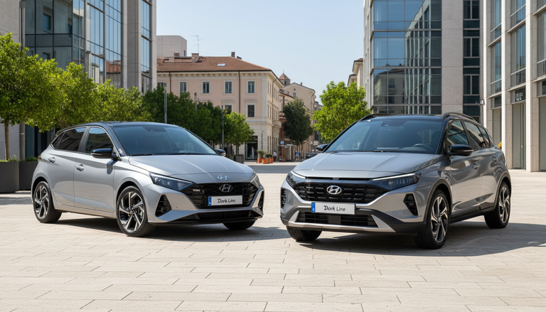 Hyundai Dark Line: nuova vita per i20 e BAYON con allestimenti esclusivi