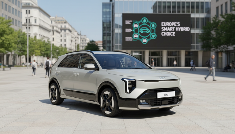 Kia Niro: il nuovo CUV full-hybrid per il mercato europeo