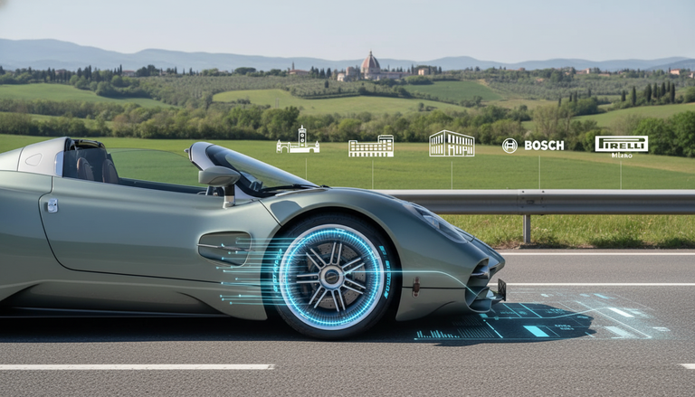 Cyber Tyre: il pneumatico attivo che rivoluziona la sicurezza stradale