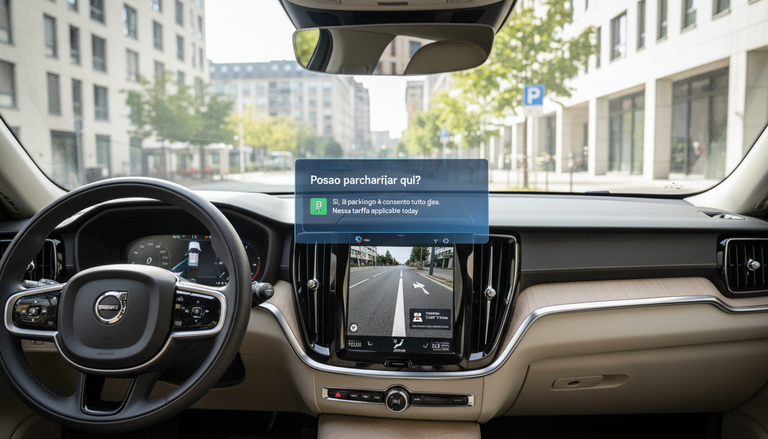 Volvo EX60: l'auto intelligente che semplifica il parcheggio