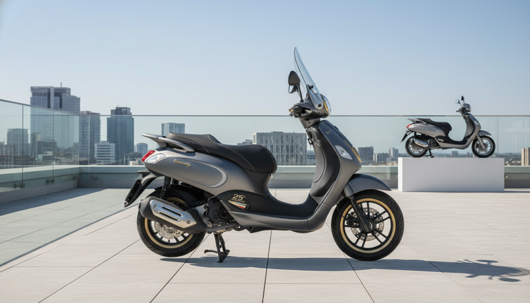 Piaggio Beverly 25th Anniversary: un'edizione speciale per un grande classico