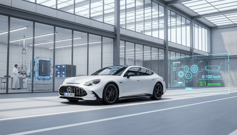 Mercedes-AMG GT Coupé4: elettrica e pronta a sfidare le hypercar