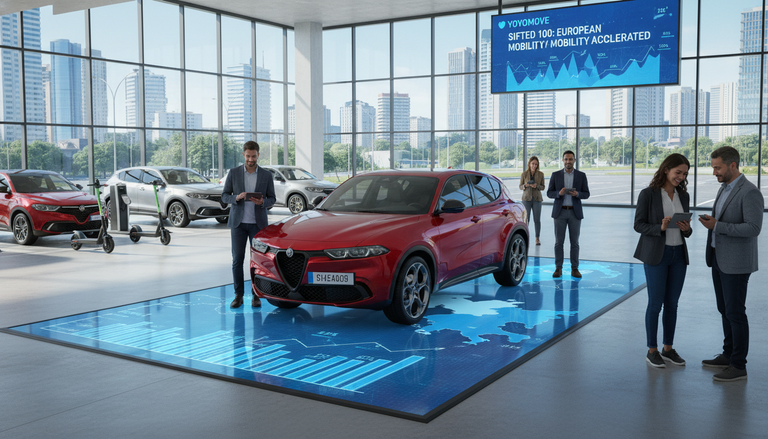 Yoyomove entra nel ranking Sifted 100: un passo avanti per la mobilità flessibile in Europa