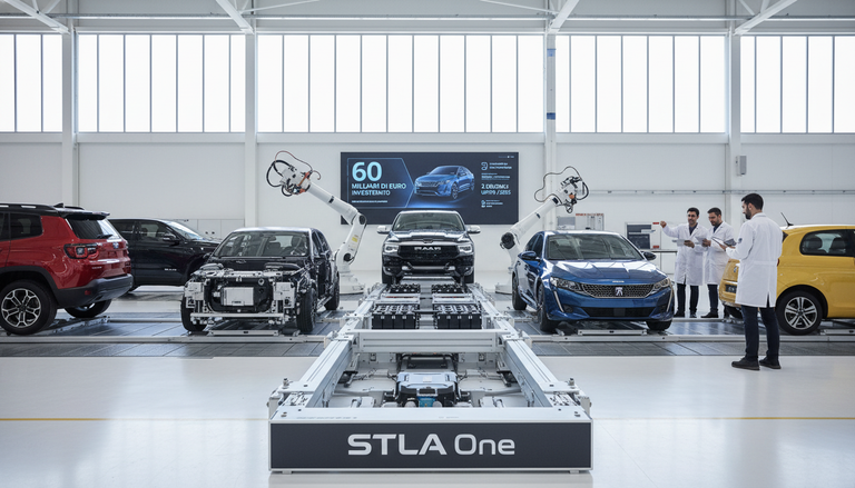 Stellantis presenta FaSTLAne 2030: un piano di 60 miliardi per la trasformazione industriale