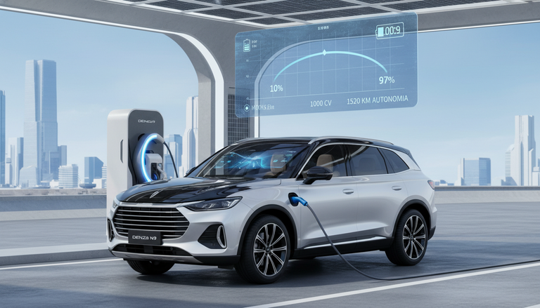 Denza N9: il SUV ibrido con potenza e ricarica fulminea