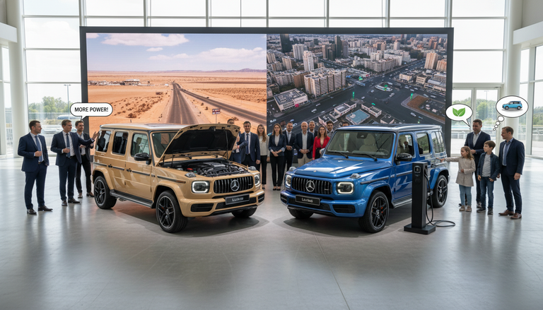 La Mercedes-Benz 'Little G': un SUV ibrido tra tradizione e innovazione