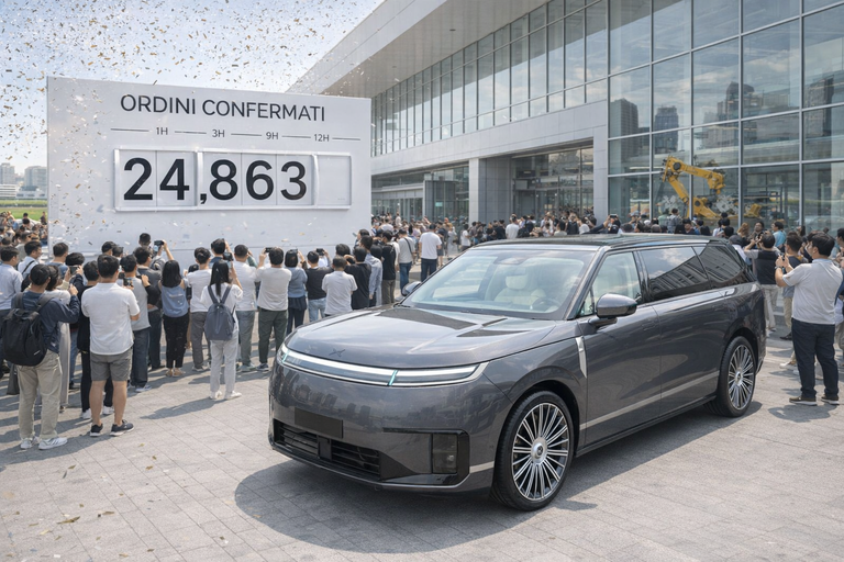 Xpeng GX: il maxi SUV elettrico conquista il mercato con 24.863 ordini in sole 12 ore