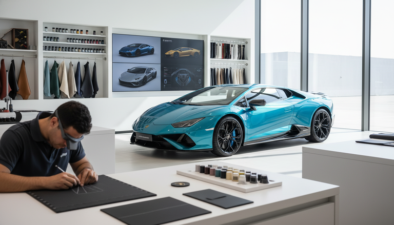 Lamborghini celebra 20 anni di Ad Personam con l'Azzurro 20°