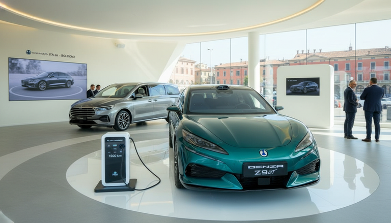 Denza debutta in Italia: inaugurato il primo showroom a Bologna
