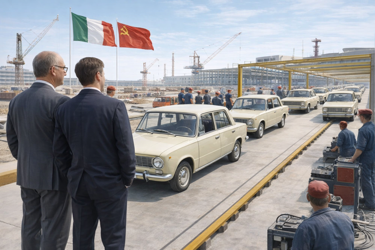 La mostra 'Torino-Togliatti 1966-2026': un viaggio nella storia della FIAT in URSS