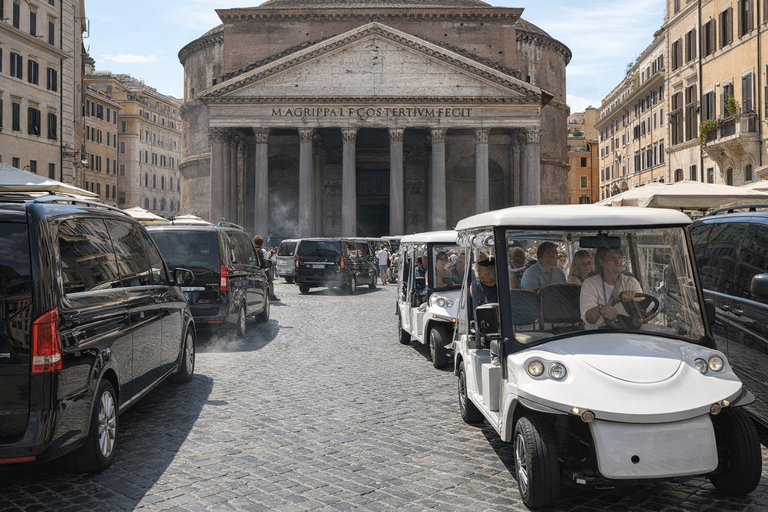 Roma: il caos turistico tra van e golf car minaccia il centro storico