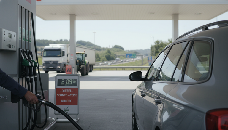 Proroga del taglio delle accise, ma il Diesel è più caro