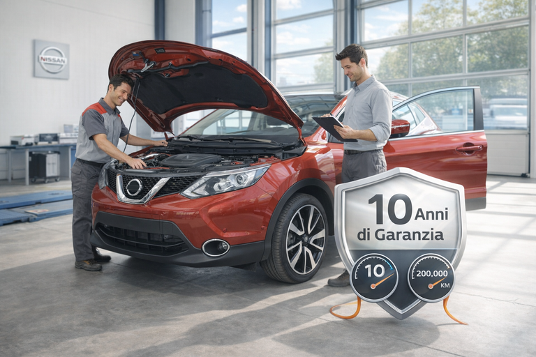 Nissan More: garanzia fino a 10 anni con i tagliandi
