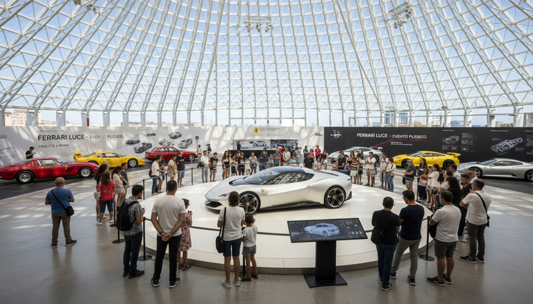 Ferrari Luce: evento pubblico alla Vela di Calatrava il 30 maggio
