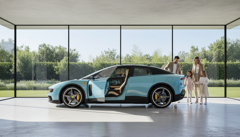 Ferrari Luce: l'elettrica da 1.050 CV che segna una nuova era