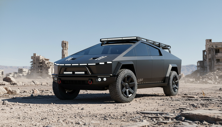 Nuovo kit Unplugged Performance per Tesla Cybertruck, look da apocalisse
