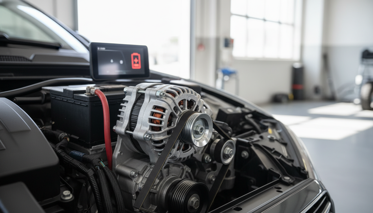 Spia della batteria accesa o fari fiacchi? Ecco di chi è la colpa
