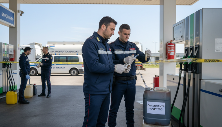 Carburante pericoloso in vendita: maxi sequestro della Guardia di Finanza