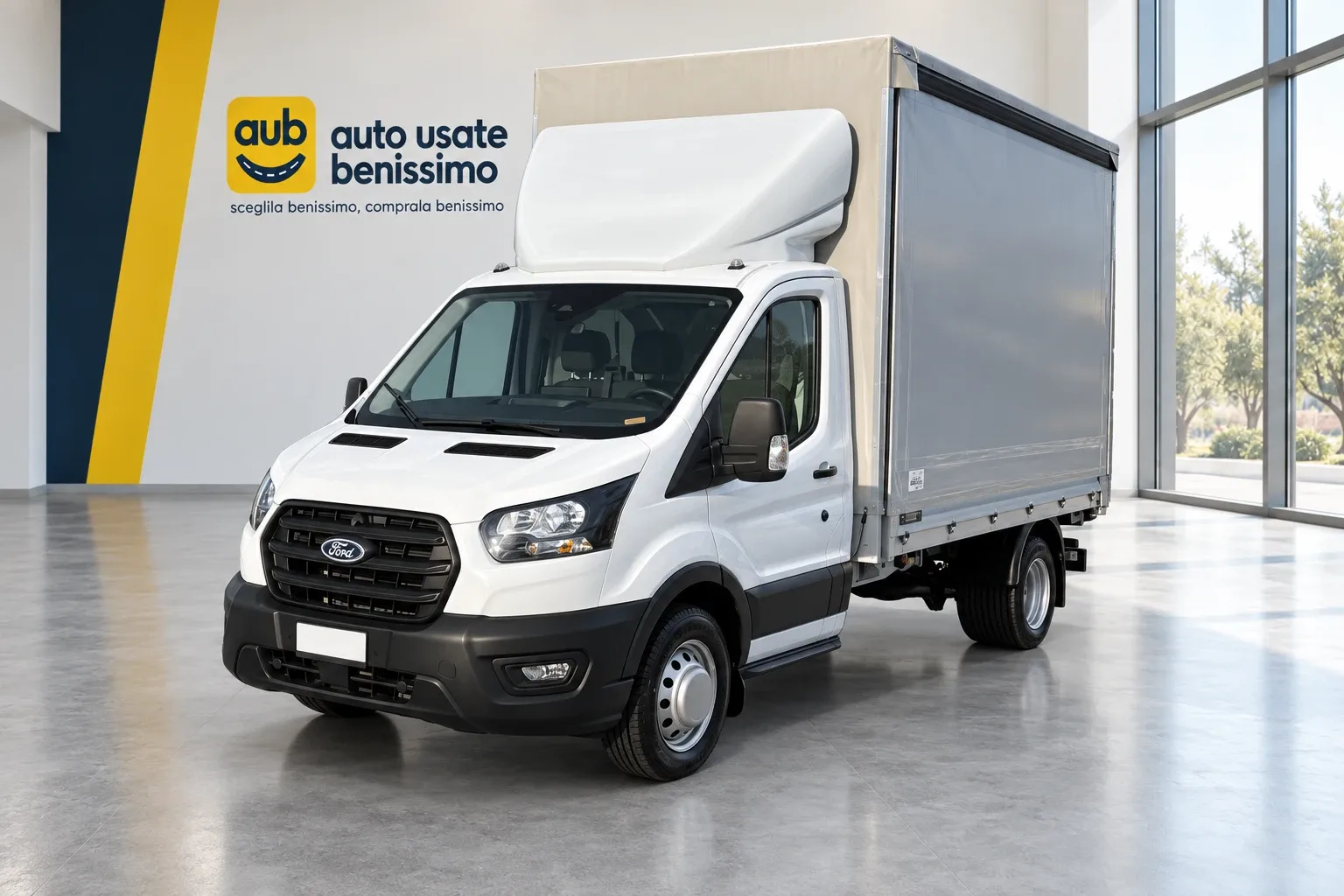 Ford Transit 2.0M165 CV TELONE E SPONDA KM ZERO