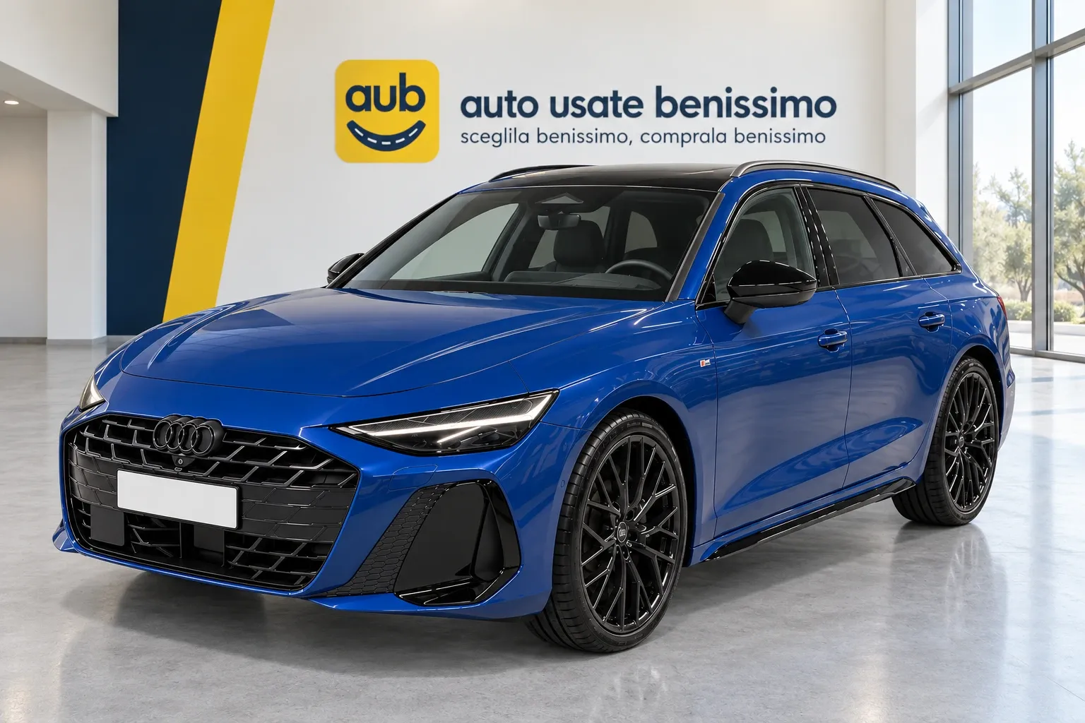 Audi A6 Avant 2.0 tdi mhev + Edition One Blu Ascari quattro 204cv s-tronic