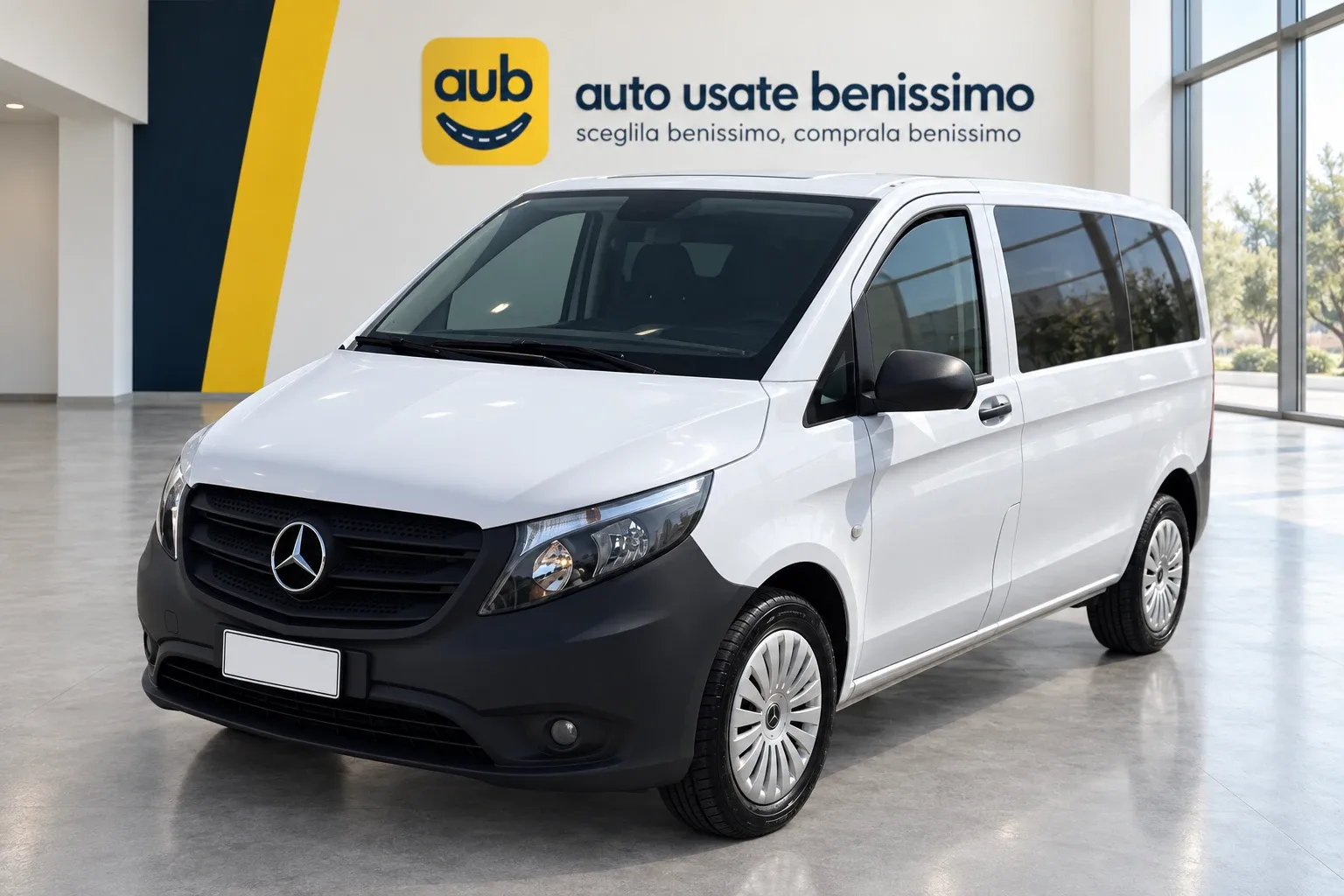 Mercedes Vito Doppia cabina 6 posti furgone