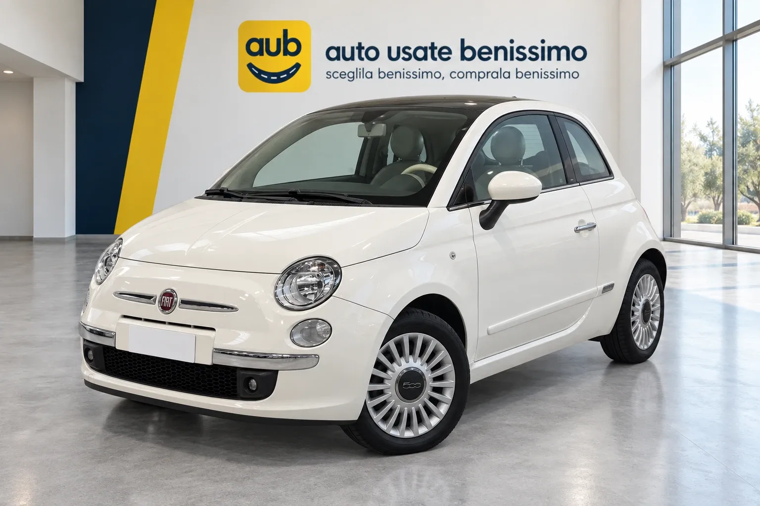 Fiat 500 GPL Neopatentati Tetto Panoramico