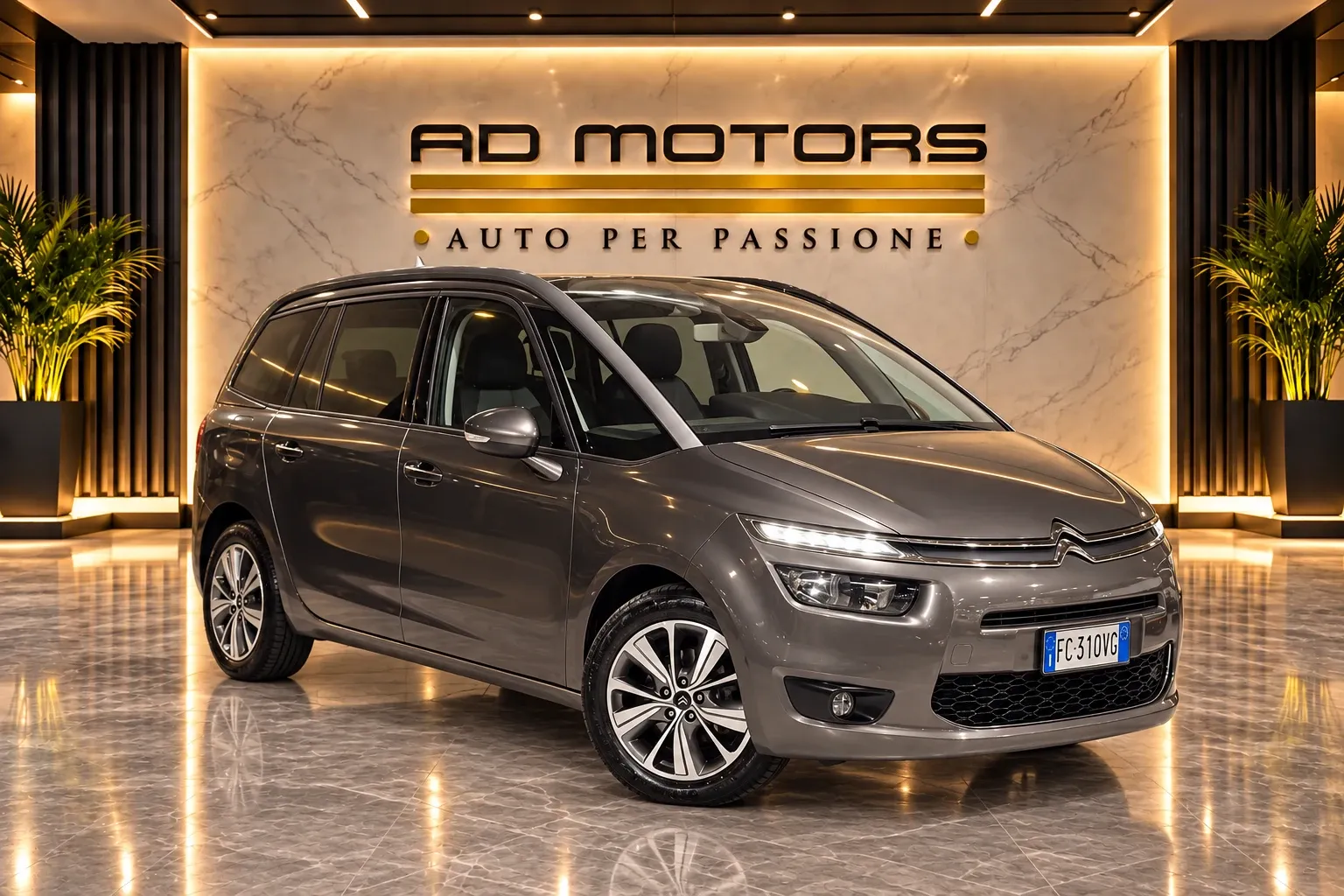 Citroen C4 Grand Picasso 1.6 bluehdi Exclusive s&s 120cv eat6 Distribuzione Nuova Cambio Automatico