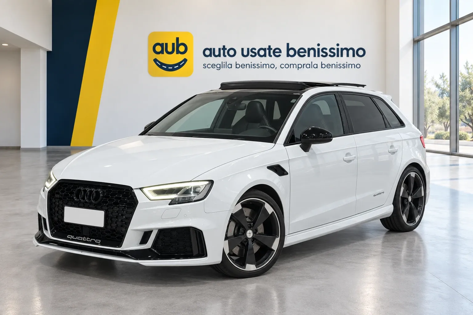 Audi RS3 Sportback 2.5 tfsi quattro s-tronic ABT A LIBRETTO Tetto+Bang+Pelle