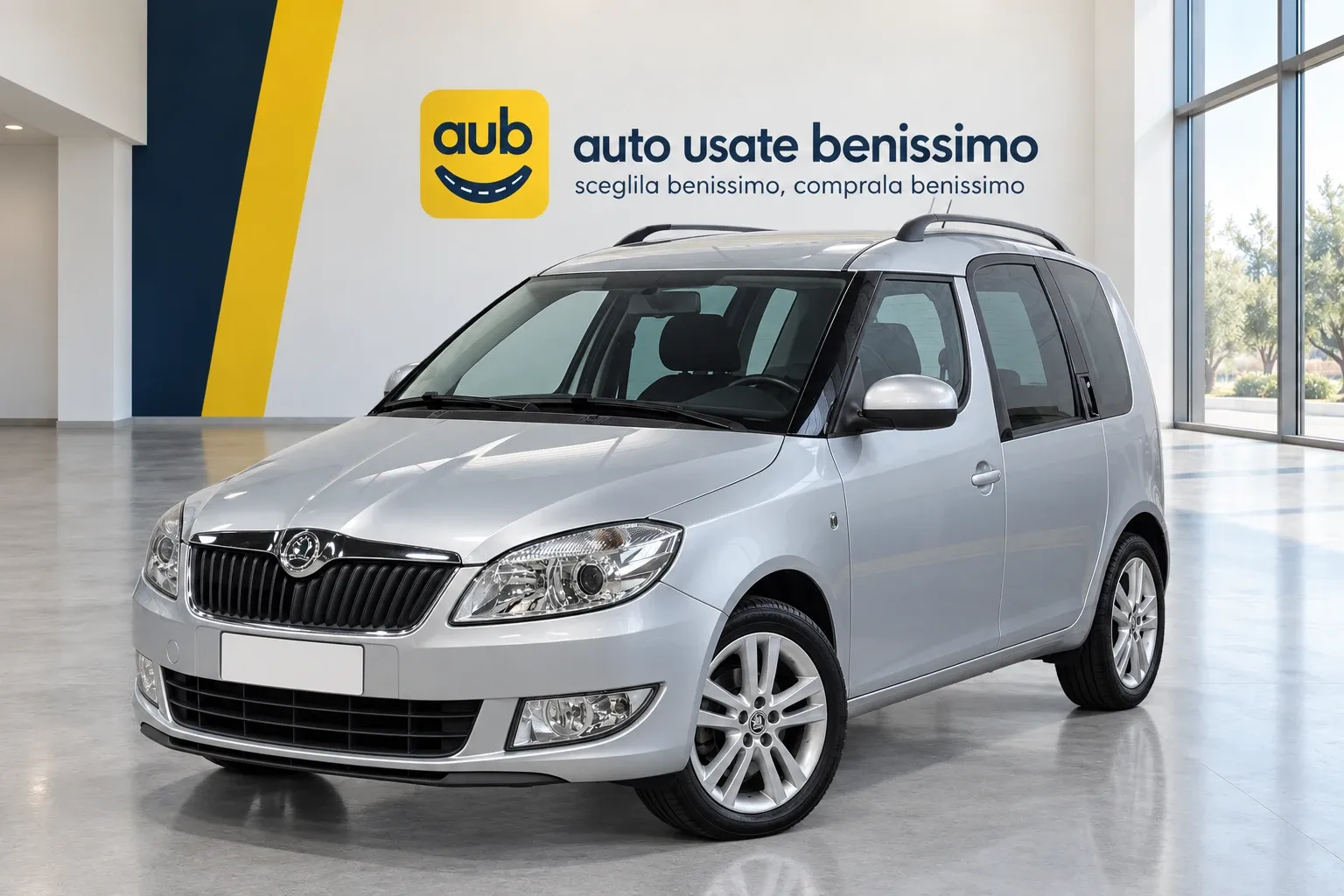 Skoda Roomster 1.2 tsi Easy c/sen.parc. 86cv Catena Nuova Benzina Neopatentati