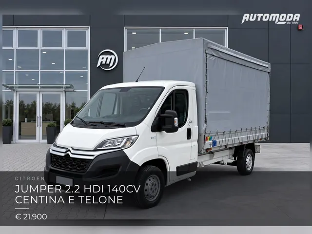 Citroen Jumper 2.2 HDI 140CV CENTINA E TELONE 2020