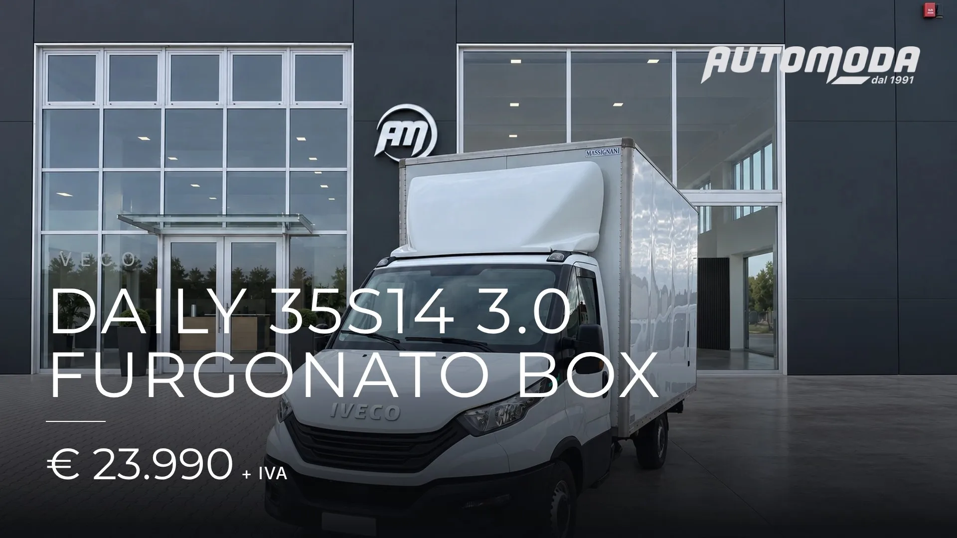 Iveco Daily 35S14 3.0 FURGONATO BOX 2023