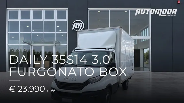Iveco Daily 35S14 3.0 FURGONATO BOX 2023