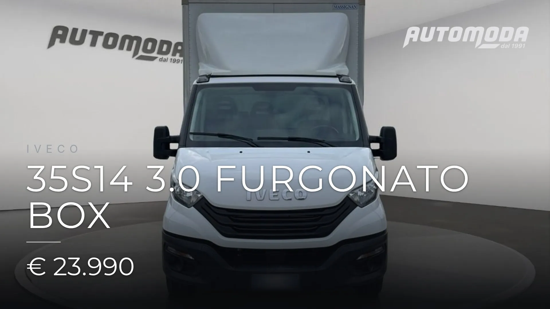 IVECO 35S14 3.0 FURGONATO BOX 2023