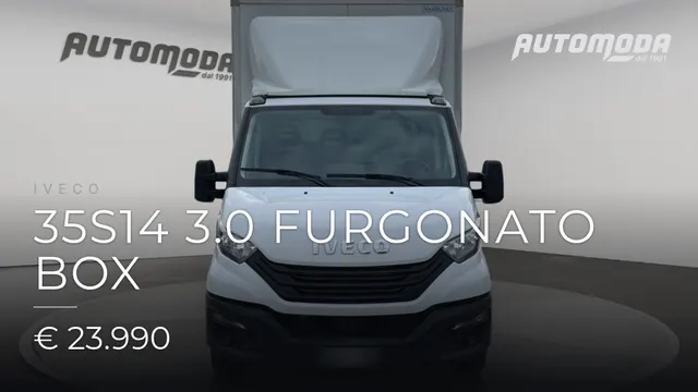 IVECO 35S14 3.0 FURGONATO BOX 2023