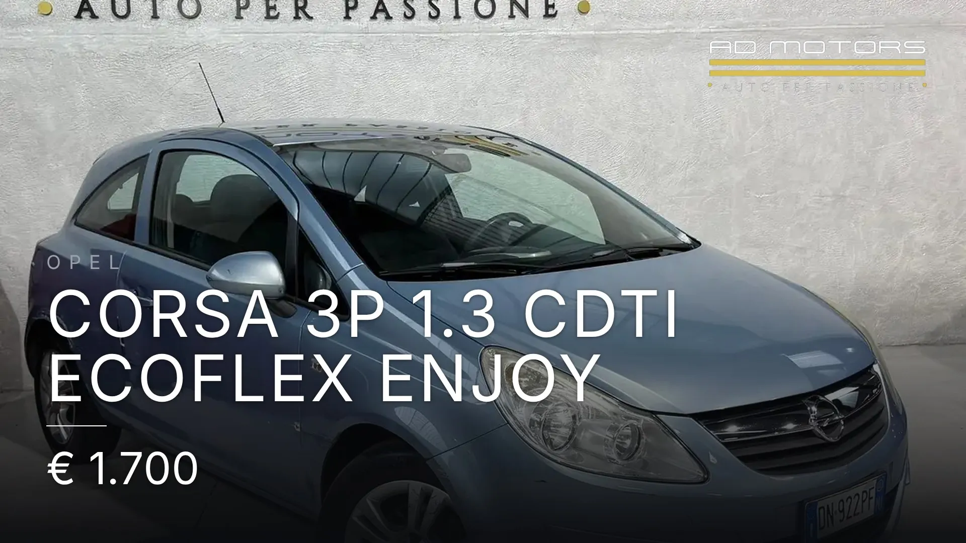 Opel Corsa 3p 1.3 cdti ecoflex Enjoy 2008