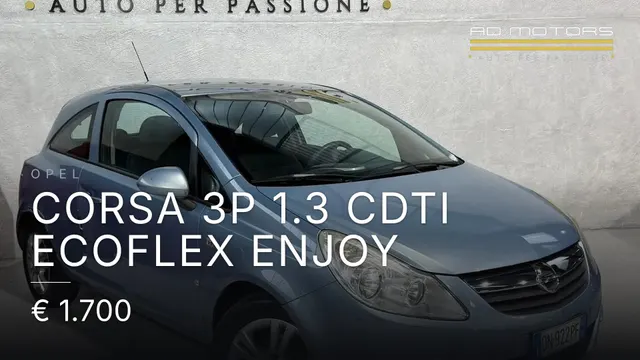 Opel Corsa 3p 1.3 cdti ecoflex Enjoy 2008
