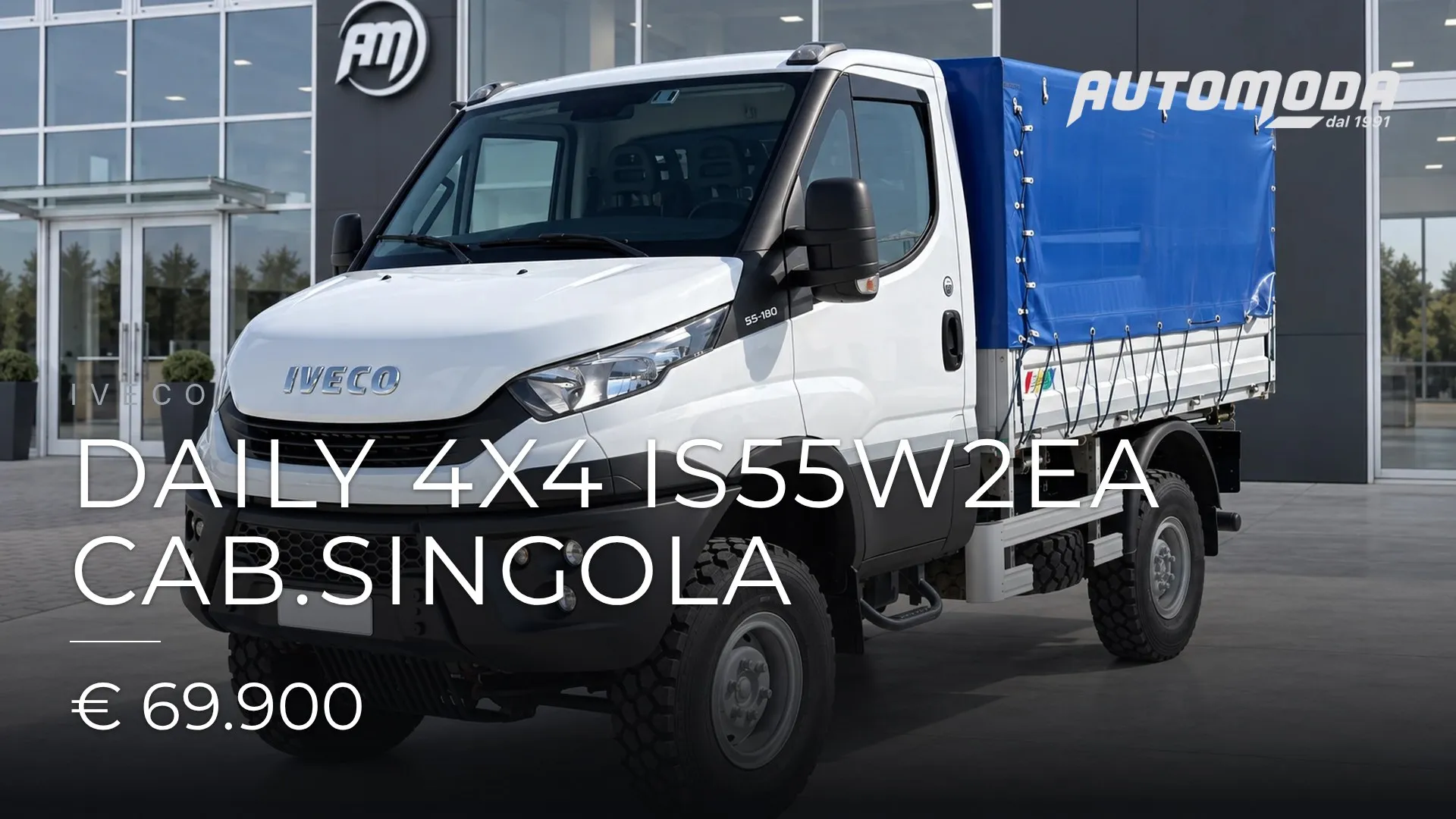 Iveco Daily 4X4 IS55W2EA CAB.SINGOLA 2018