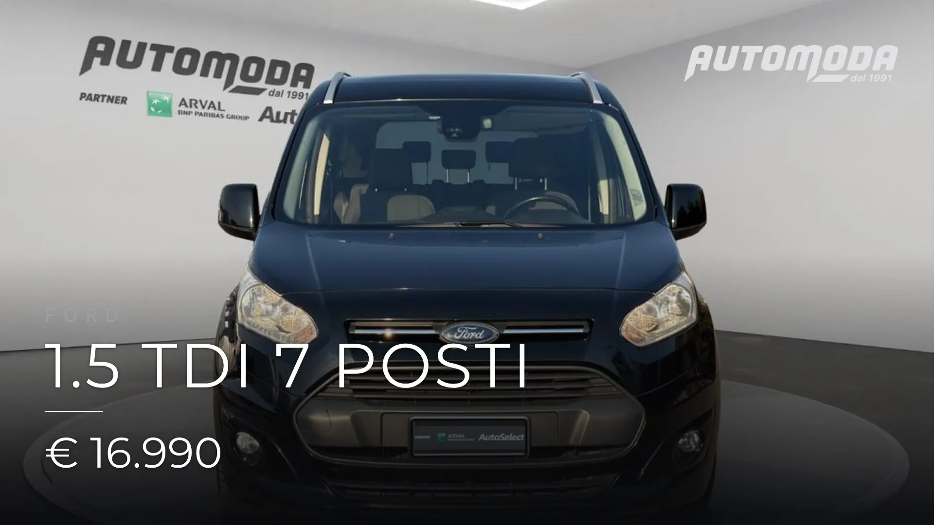 FORD 1.5 TDI 7 POSTI 2016