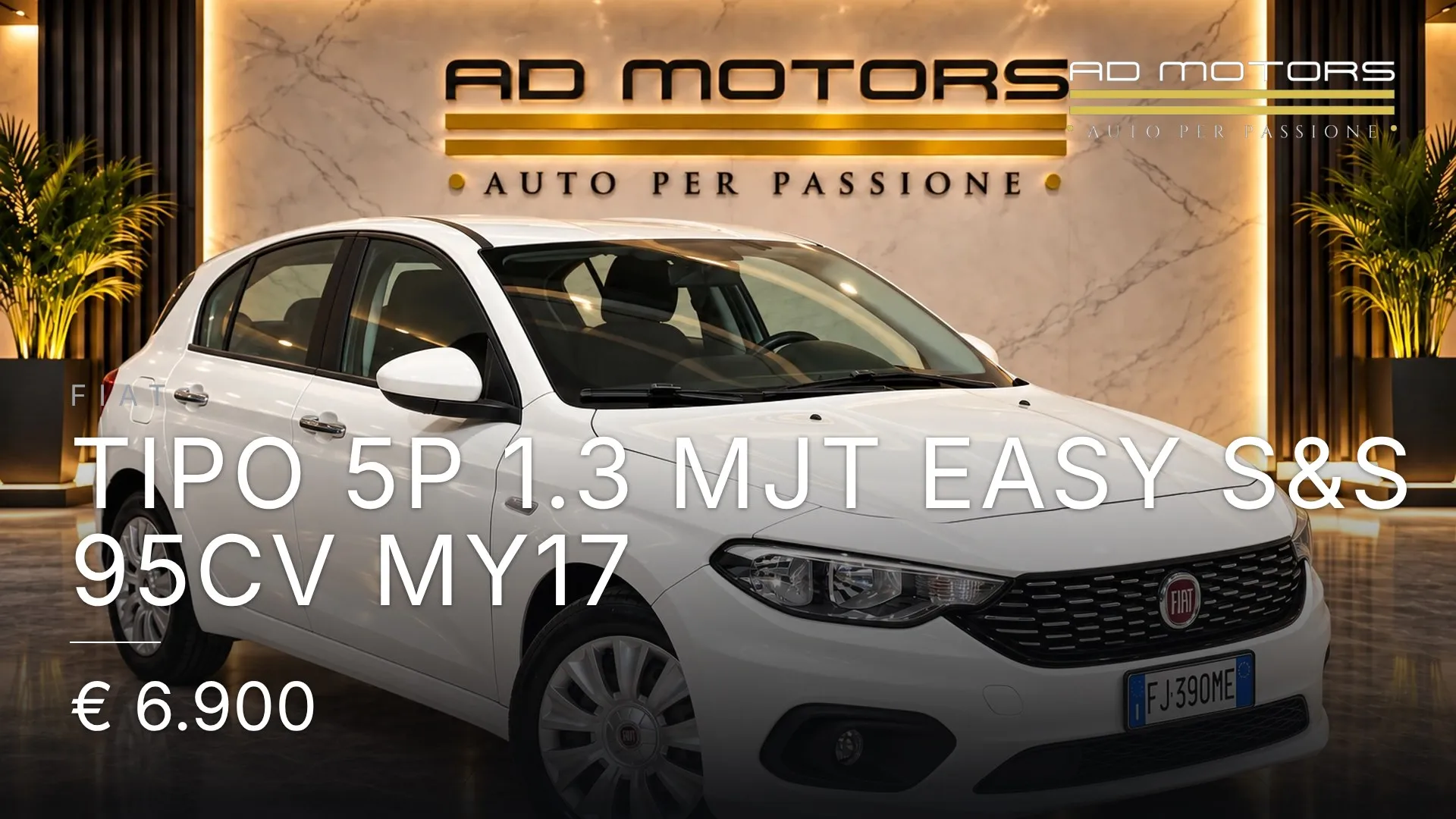 Fiat Tipo 5p 1.3 mjt Easy s&s 95cv my17 2017