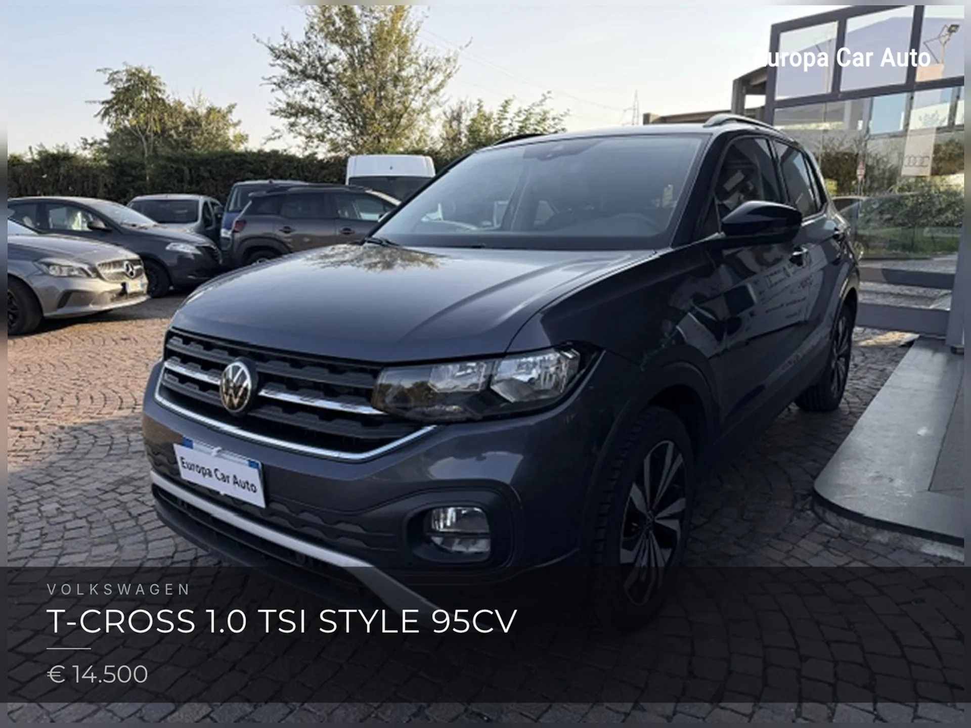 Volkswagen T-Cross 1.0 tsi Style 95cv 2022