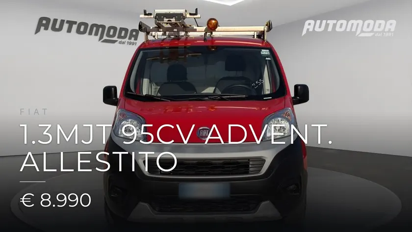 Fiat Fiorino 1.3MJT 95CV ADVENT. ALLESTITO 2017